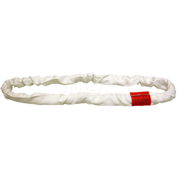 Polyester Lift Sling Endless Round Sling White 17000LBS Vertical