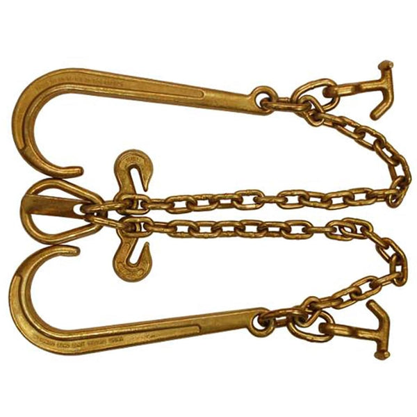 8 J-Hook Tow Chain with TJ and Grab Hook